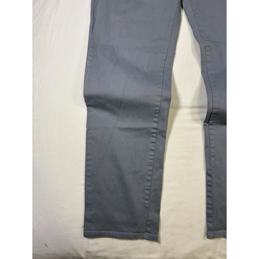 johnnie-O Sawyer Stretch Chino Pants Mens 34x32 Grey Cloudbreak JMPA1330